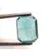 2.92 Ct GII Certified Untreated Natural Zambian Emerald Gemstone Panna AA