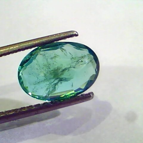 2.92 Ct Untreated Natural Zambian Emerald Gemstone Panna