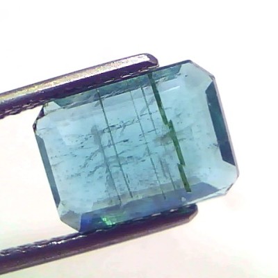 2.92 Ct Certified Untreated Natural Zambian Emerald Gemstone Panna