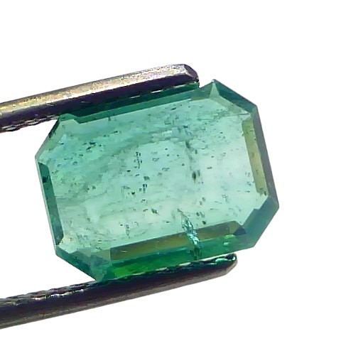 2.92 Ct GII Certified Untreated Natural Zambian Emerald Panna Gemstone 2.92 Ct GII Certified Untreated Natural Zambian Emerald Panna Gemstone