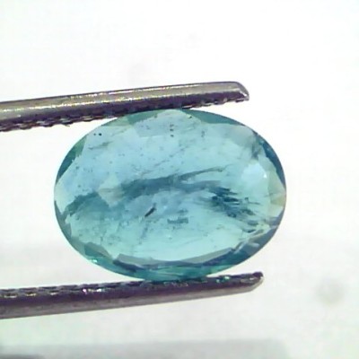 2.93 Ct Untreated Natural Zambian Emerald Gemstone Panna Gems