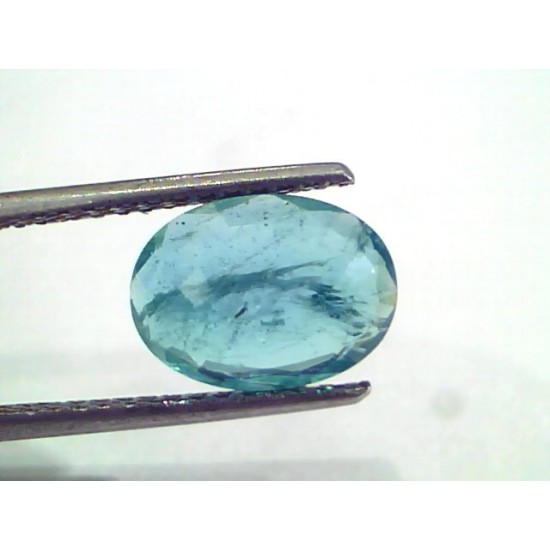 2.93 Ct Untreated Natural Zambian Emerald Gemstone Panna Gems