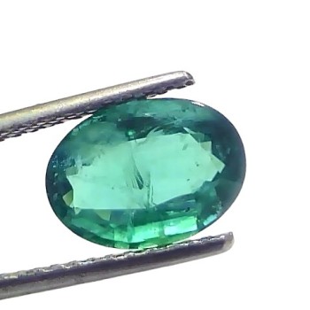 2.93 Ct GII Certified Untreated Natural Zambian Emerald Panna AAA
