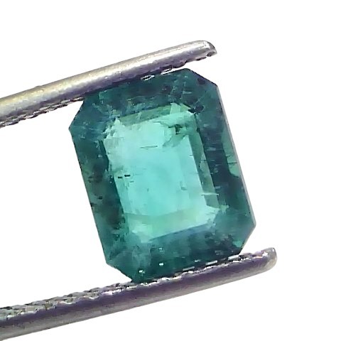 2.93 Ct GII Certified Untreated Natural Zambian Emerald Panna AAA 2.93 Ct GII Certified Untreated Natural Zambian Emerald Panna AAA