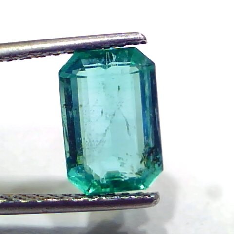 2.93 Ct GII Certified Untreated Natural Zambian Emerald Gems AAAA
