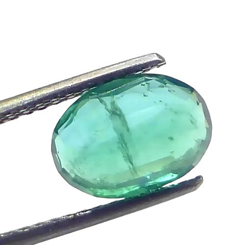 2.93 Ct GII Certified Untreated Natural Zambian Emerald Panna AAA