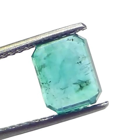 2.93 Ct GII Certified Untreated Natural Zambian Emerald Panna AAA 2.93 Ct GII Certified Untreated Natural Zambian Emerald Panna AAA