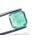 2.96 Ct GII Certified Untreated Natural Zambian Emerald Gemstones