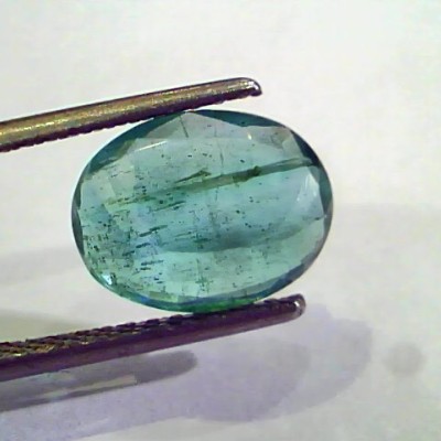 3.00 Ct Untreated Natural Zambian Emerald Gemstone Panna