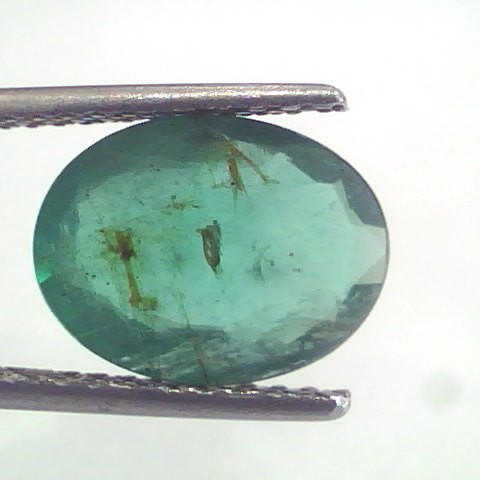 3.02 Ct Untreated Natural Zambian Emerald Gemstone Panna Gems