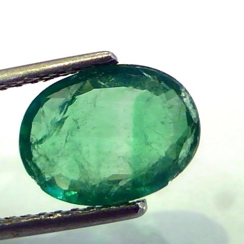 3.04 Ct Unheated Untreated Natural Zambian Emerald AA