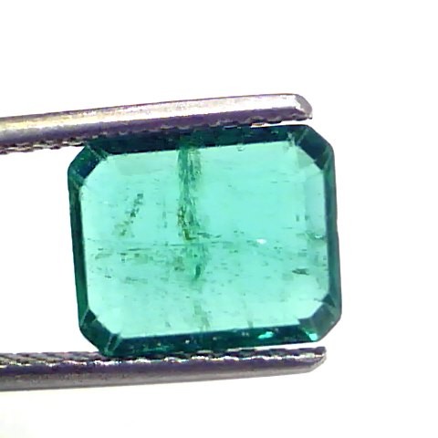 3.00 Ct GII Certified Untreated Natural Zambian Emerald Gems AAAA