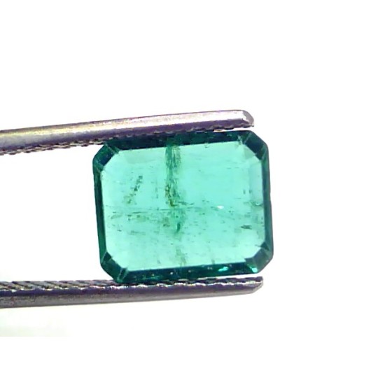 3.00 Ct GII Certified Untreated Natural Zambian Emerald Gems AAAA