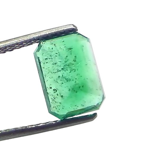 3.00 Ct GII Certified Untreated Natural Zambian Emerald Panna AAA 3.00 Ct GII Certified Untreated Natural Zambian Emerald Panna AAA