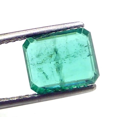 3.00 Ct GII Certified Untreated Natural Zambian Emerald Gems AAAA
