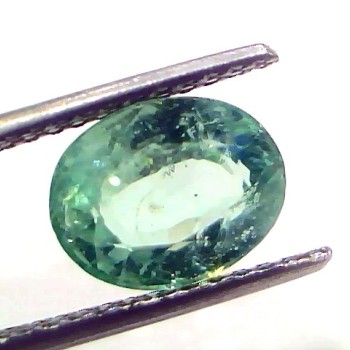 3.02 Ct GII Certified Untreated Natural Colombian Emerald Panna Gems