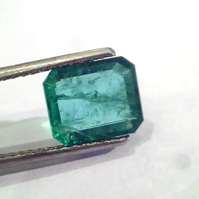 3.10 Ct Untreated Natural Zambian Emerald Gemstone Panna AAA