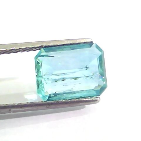 3.04 Ct Untreated Natural Zambian Emerald Gemstone Panna AAA++