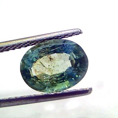 3.07 Ct Certified Untreated Natural Zambian Emerald Panna Gemstone
