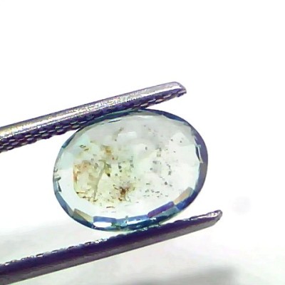 3.07 Ct Certified Untreated Natural Zambian Emerald Panna Gemstone