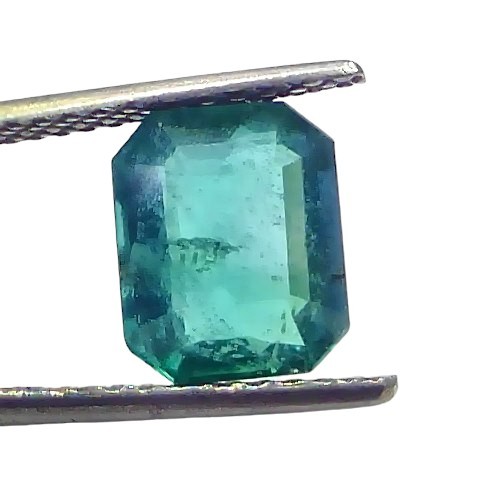 3.09 Ct GII Certified Untreated Natural Zambian Emerald Panna AAA 3.09 Ct GII Certified Untreated Natural Zambian Emerald Panna AAA