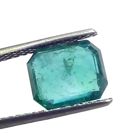 3.09 Ct GII Certified Untreated Natural Zambian Emerald Panna AAA 3.09 Ct GII Certified Untreated Natural Zambian Emerald Panna AAA