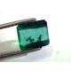 3.19 Ct Unheated Untreated Natural Zambian Emerald Gemstone AA