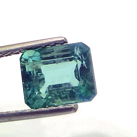 3.15 Ct GII Certified Untreated Natural Zambian Emerald Gemstone AAAAA