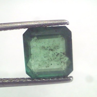 3.17 Ct Untreated Natural Zambian Emerald Gemstone Panna Gems