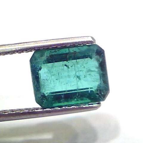 3.15 Ct GII Certified Untreated Natural Zambian Emerald Gems AAAAA