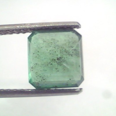 3.17 Ct Untreated Natural Zambian Emerald Gemstone Panna Gems