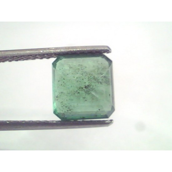 3.17 Ct Untreated Natural Zambian Emerald Gemstone Panna Gems