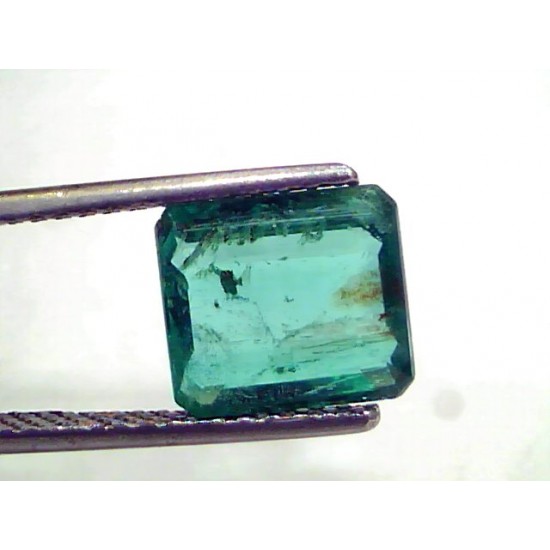 3.17 Ct GII Certified Untreated Natural Zambian Emerald Gems AAAAA
