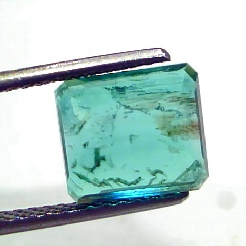 3.17 Ct GII Certified Untreated Natural Zambian Emerald Gems AAAAA