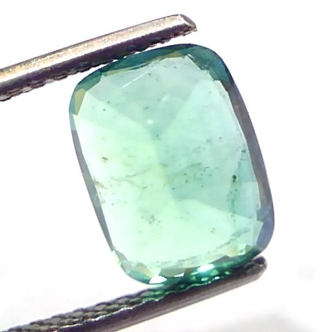 3.20 Ct Untreated Natural Zambian Emerald Gemstone Panna Gems AAAAA