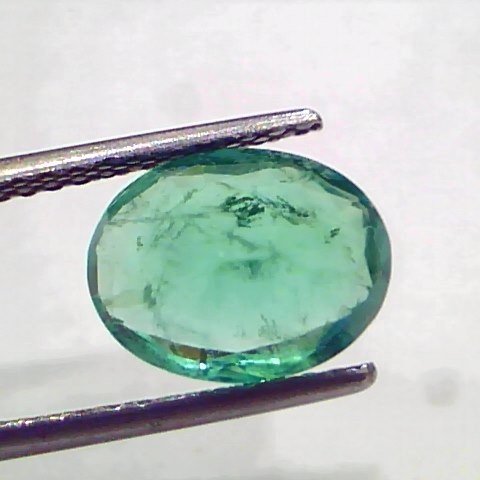 3.20 Ct GII Certified Untreated Natural Zambian Emerald Gems AA