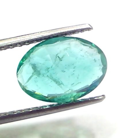 3.23 Ct GII Certified Untreated Natural Zambian Emerald Gems AAAAA