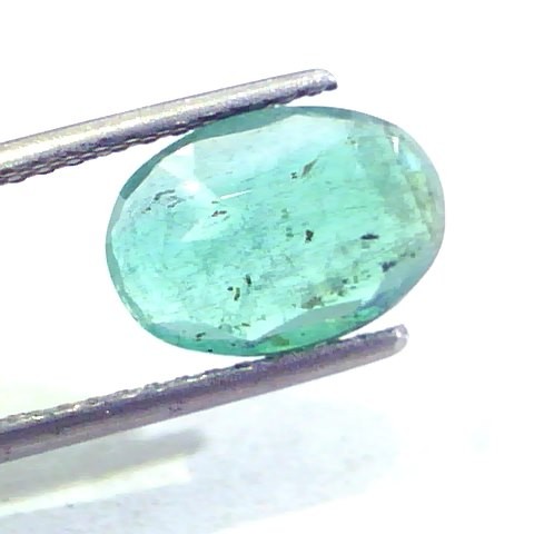 3.25 Ct Unheated Untreated Natural Zambian Emerald Panna Gems