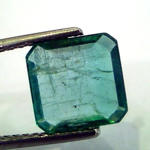 3.30 Ct Unheated Untreated Natural Zambian Emerald AAAA