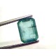 3.28 Ct Certified Untreated Natural Zambian Emerald Panna Gemstone