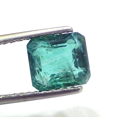 3.28 Ct GII Certified Untreated Natural Zambian Emerald Gems AAAAA