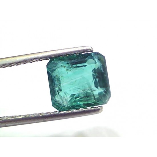 3.28 Ct GII Certified Untreated Natural Zambian Emerald Gems AAAAA