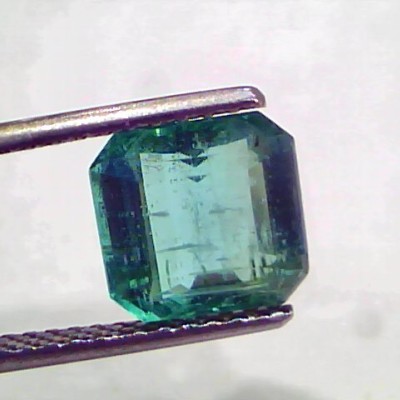 3.29 Ct GII Certified Untreated Natural Zambian Emerald Gems AAAA