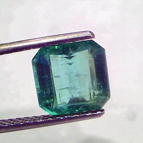 3.29 Ct GII Certified Untreated Natural Zambian Emerald Gems AAAA