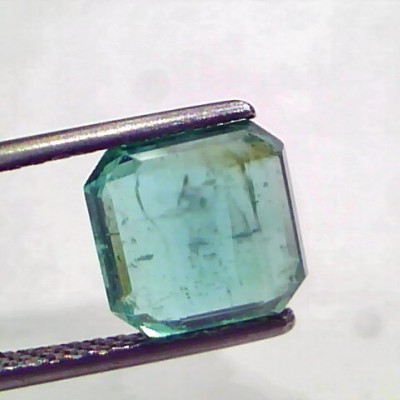 3.29 Ct GII Certified Untreated Natural Zambian Emerald Gems AAAA