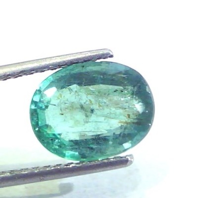3.34 Ct Unheated Untreated Natural Zambian Emerald Panna Gems
