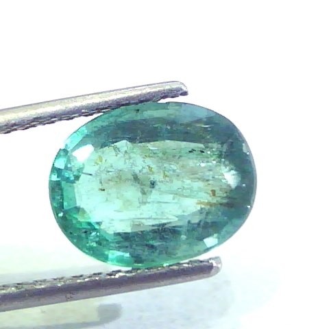 3.34 Ct Unheated Untreated Natural Zambian Emerald Panna Gems