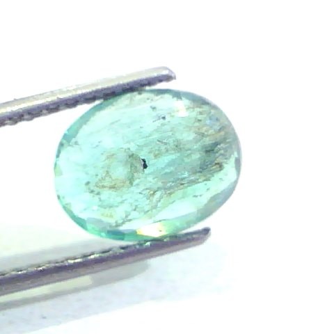 3.34 Ct Unheated Untreated Natural Zambian Emerald Panna Gems