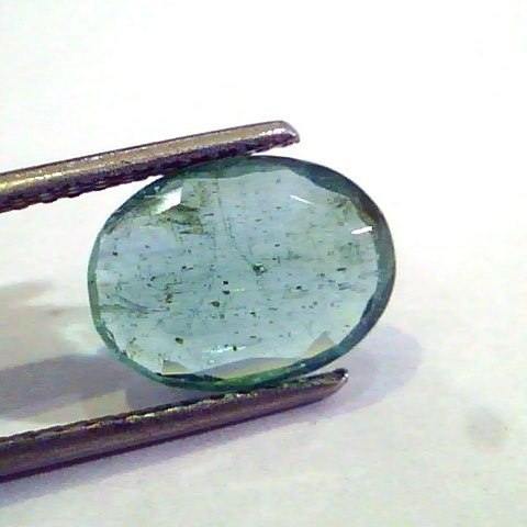 3.33 Ct Untreated Natural Zambian Emerald Gemstone Panna stone