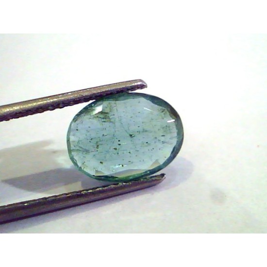 3.33 Ct Untreated Natural Zambian Emerald Gemstone Panna stone